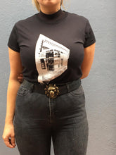 Load image into Gallery viewer, Bella Union - Shopfront Sketch Fitted T-shirt