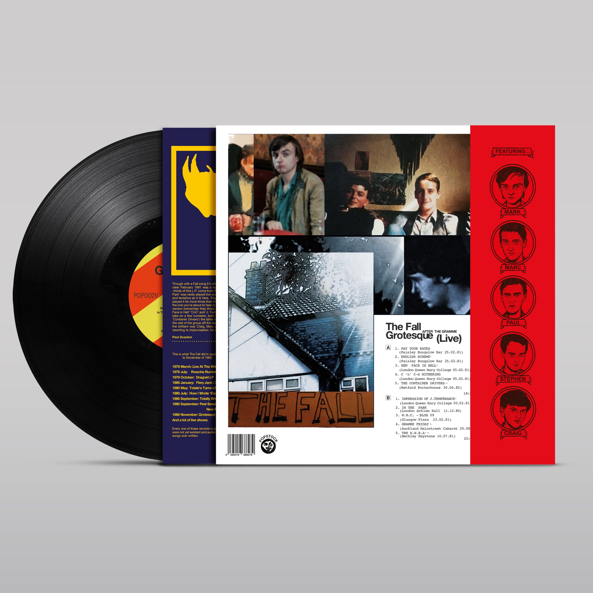 The Fall - Grotesque (After The Gramme) 'Live' – Bella Union Vinyl