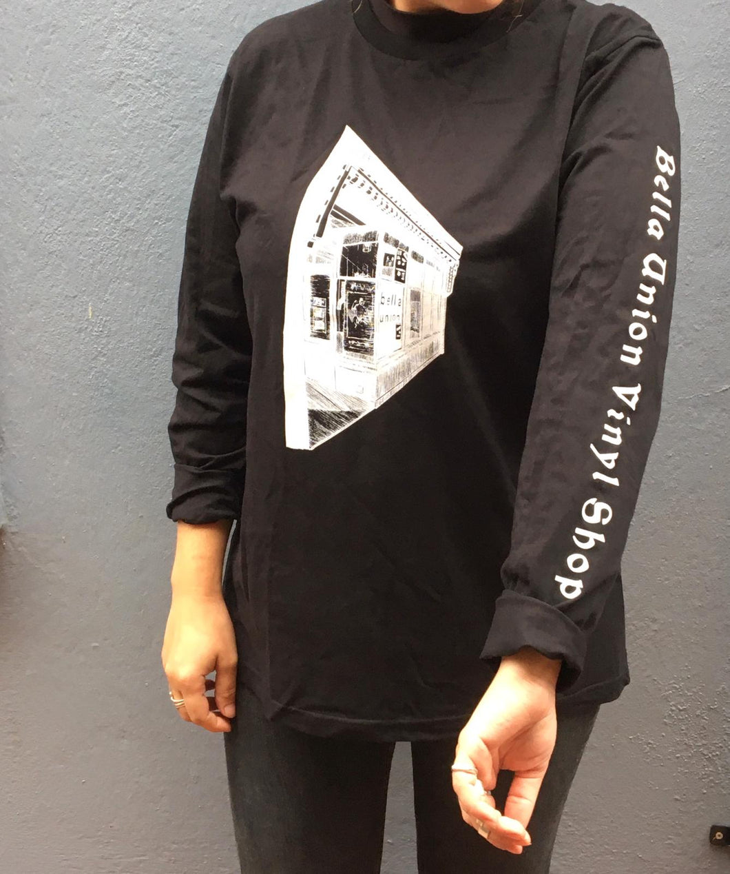 Bella Union - Shopfront Sketch Long Sleeve T-shirt